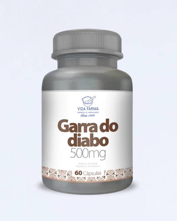 Garra do Diabo 500mg 60 Cápsulas